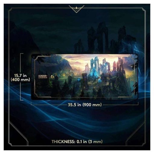 logitech g840 xl league of legends edition gaming mouse pad Gallery04