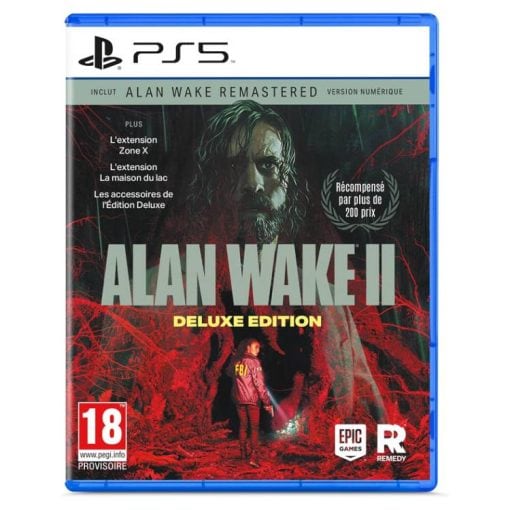 Alan Wake 2 Deluxe Edition ps5 disc