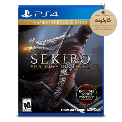 خرید Sekiro Shadows Die Twice Game of The Year کارکرده PS4