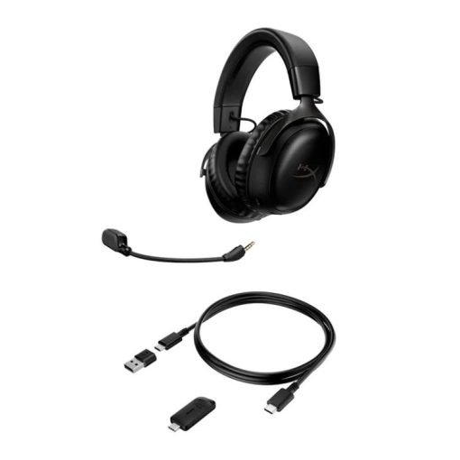 hyperx cloud 3 wireless black gaming headset Gallery05