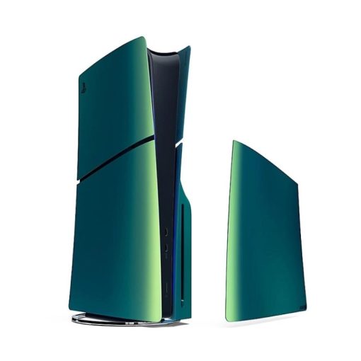 ps5 slim standard faceplate chroma teal Gallery02