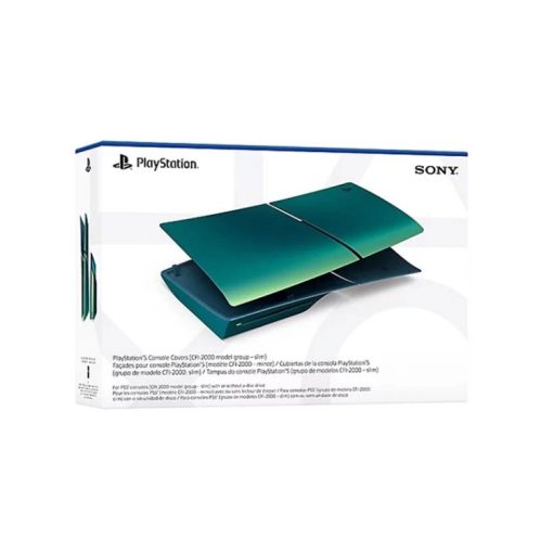 ps5 slim standard faceplate chroma teal Gallery04