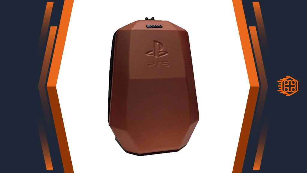 خرید کوله پشتی President مخصوص PS5 Slim رنگ Lava Orange