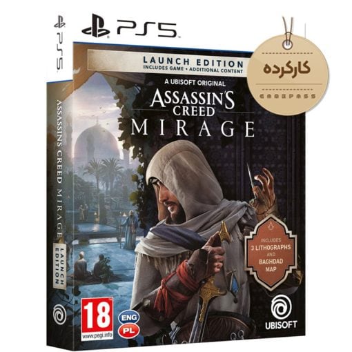 خرید بازی Assassin's Creed Mirage Launch Edition کارکرده PS5