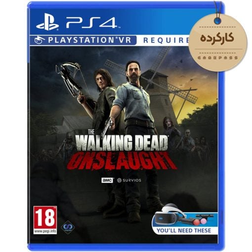 خرید بازی The Walking Dead Onslaught کارکرده برای PS4