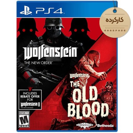 خرید بازی Wolfenstein The New Order and Wolfenstein The Old Blood کارکرده برای PS4