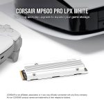 خرید حافظه اس اس دی Corsair MP600 Pro LPX 1TB سفید