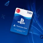 خرید گیفت کارت 750 لیر پلی استیشن ترکیه