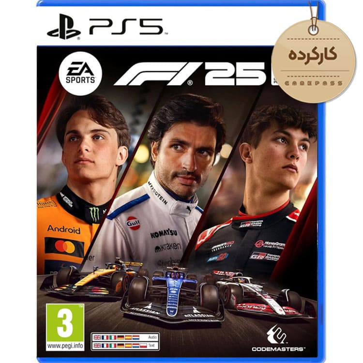 خرید بازی F1 25 کارکرده برای PS5