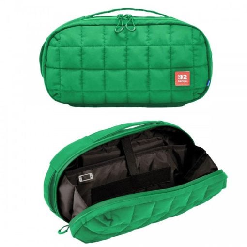 خرید کیف Hori Puff Pouch مخصوص Nintendo Switch 2 سبز
