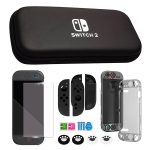 خرید کیت محافظ A-ONE-K 5 in 1 مخصوص Nintendo Switch 2 مشکی