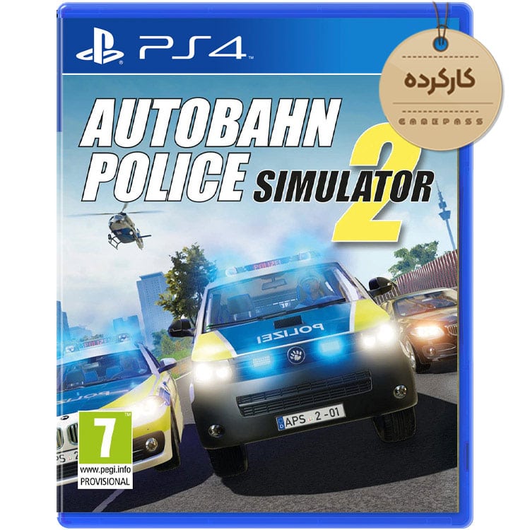 Autobahn-Police-Simulator-2-ps4-used-disc خرید بازی Autobahn Police Simulator 2 کارکرده برای PS4