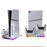 خرید پایه چند منظوره DOBE RGB مدل TP5-05102 مخصوص PS5