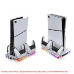 خرید پایه چند منظوره DOBE RGB مدل TP5-05102 مخصوص PS5