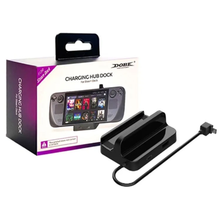 DOBE-TY-2832-charging-hub-dock-for-steam-deck خرید داک قابل شارژ DOBE مدل TY-2832 مخصوص Steam Deck