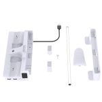 خرید پایه شارژر افقی PGTECH RGB مناسب PS5 Slim سفید