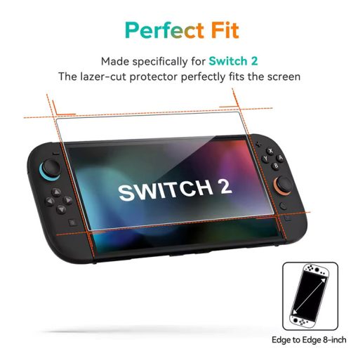 خرید کیت محافظ A-ONE-K 5 in 1 مخصوص Nintendo Switch 2 مشکی