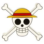 خرید لامپ ABYStyle طرح One Piece Straw Hat Jelly Roger Skull