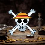 خرید لامپ ABYStyle طرح One Piece Straw Hat Jelly Roger Skull