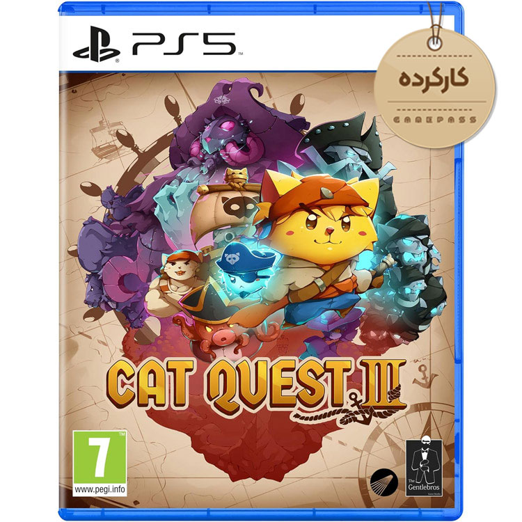 cat-quest-3-ps5-used-disc خرید بازی Cat Quest 3 کارکرده برای PS5