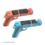 خرید گریپ طرح تفنگ DOBE مخصوص Nintendo Switch 2 قرمز آبی