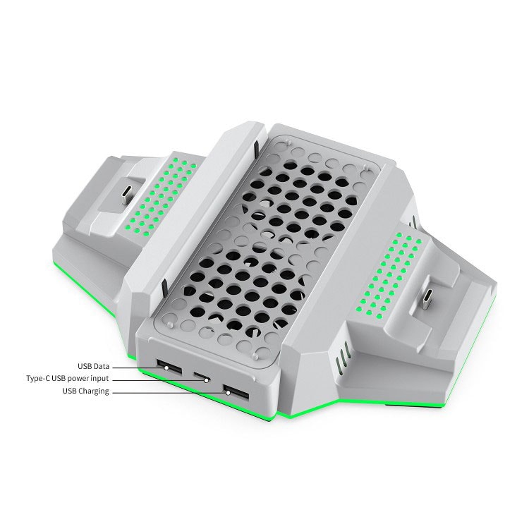 dobe-rgb-led-multifunctional-cooling-stand-for-xbox-series-s-gallery01 خرید پایه چند منظوره DOBE RGB LED مخصوص Xbox Series S