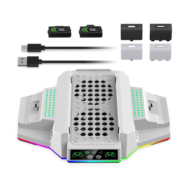 خرید پایه چند منظوره DOBE RGB LED مخصوص Xbox Series S