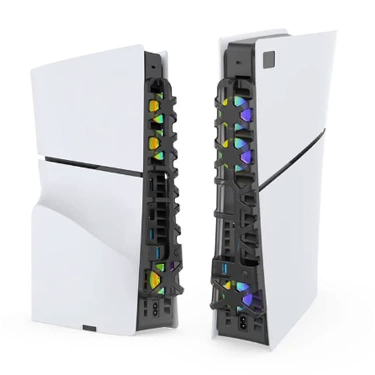 dobe-rgb-tp5-3538s-cooling-fan-for-ps5-slim-black-gallery05 خرید فن خنککننده DOBE RGB مدل TP5-3538S مخصوص PS5 Slim