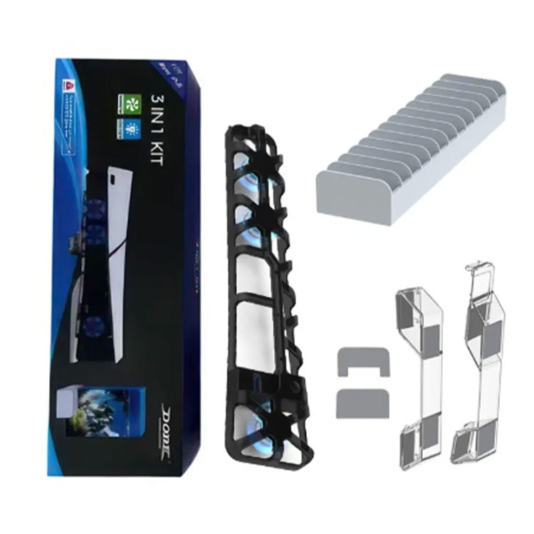 dobe-tp5-35129-3-in-1-set-for-ps5-slim خرید پک لوازم جانبی DOBE 3 in 1 مدل TP5-35129 مخصوص PS5 Slim