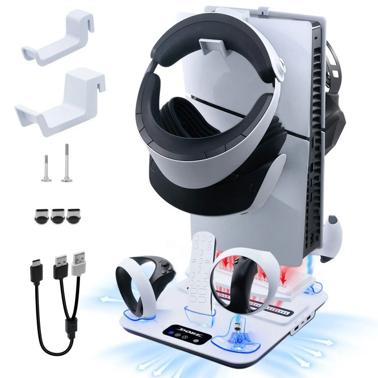 dobe-tp5-3550-multifunction-cooling-charging-dock-for-ps5-gallery03 خرید پایه چند منظوره DOBE مدل TP5-3550 مناسب PS5