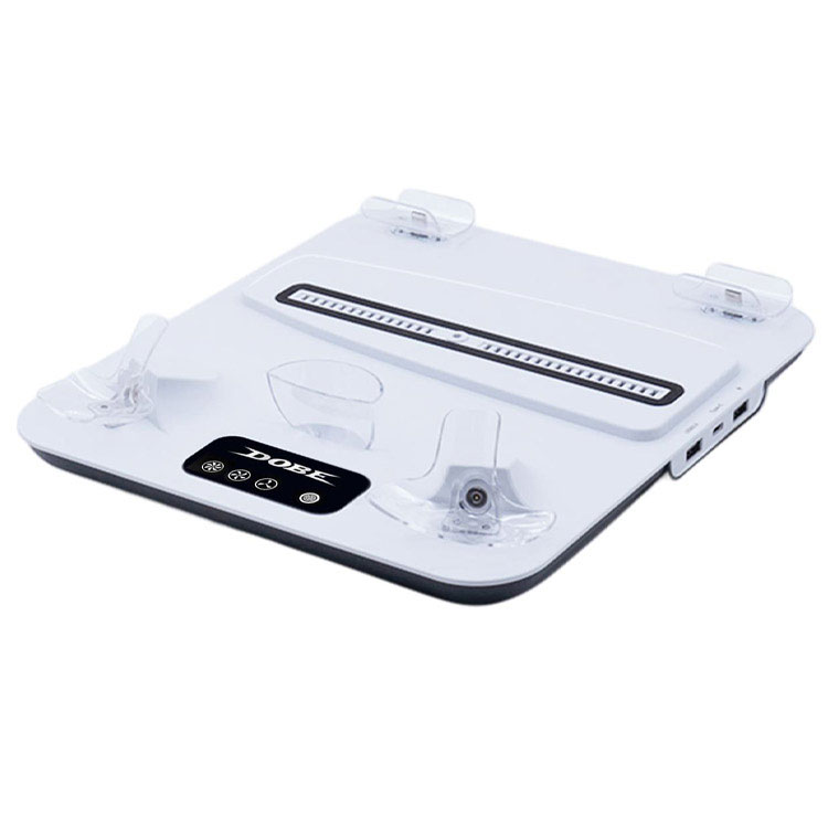 dobe-tp5-3550-multifunction-cooling-charging-dock-for-ps5 خرید پایه چند منظوره DOBE مدل TP5-3550 مناسب PS5
