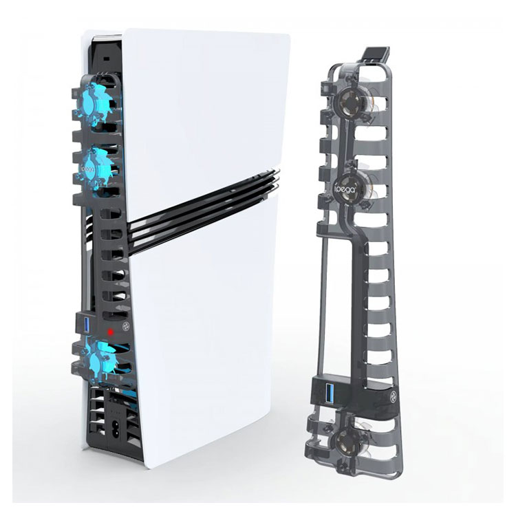 iPega-cooling-fan-for-ps5-slim-pro-black-gallery01 خرید فن خنککننده iPega مناسب PS5 مشکی