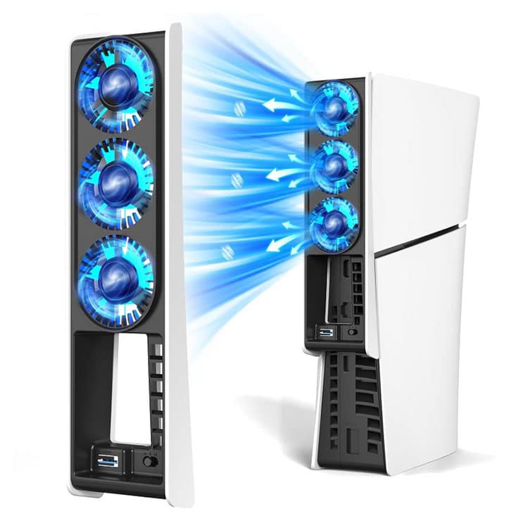 iine-cooling-fan-for-ps5-slim-gallery01 خرید فن خنک کننده IINE مخصوص PS5 Slim