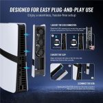 خرید فن خنک کننده JYS RGB مخصوص PS5