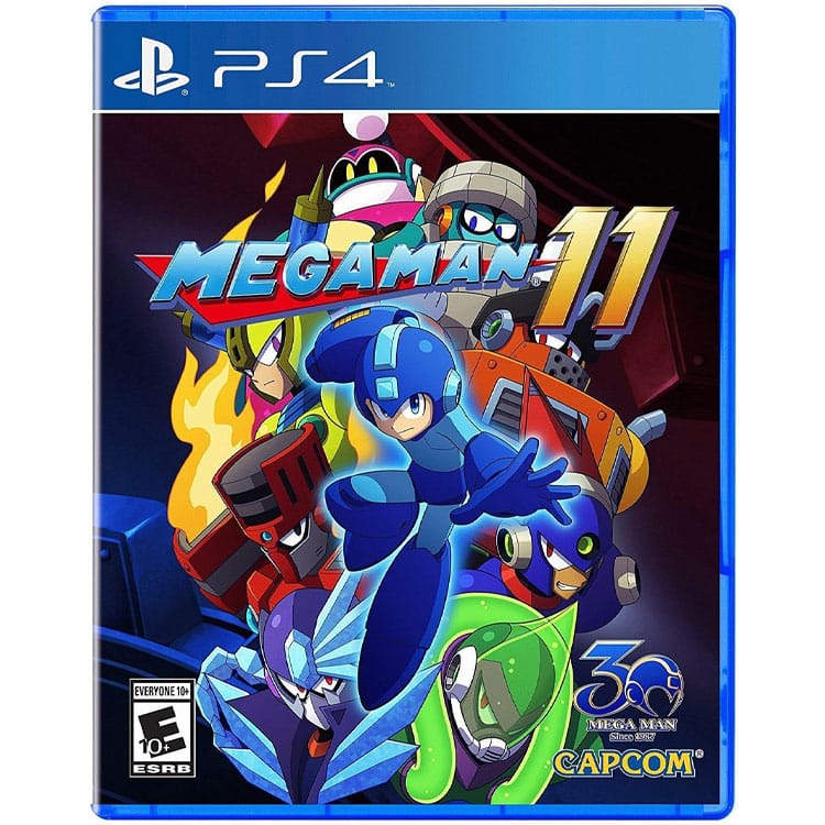 mega-man-11-ps4-disc خرید بازی Mega Man 11 برای PS4