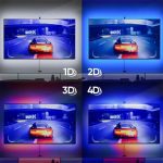 خرید ریسه 165 سانتی متری Nanoleaf 4D Screen Mirror Kit