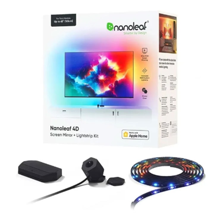 nanoleaf-4d-screen-mirror-kit-lightstrip-165cm خرید ریسه 165 سانتی متری Nanoleaf 4D Screen Mirror Kit