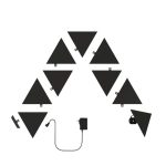 خرید پنل Nanoleaf Shapes Limited Ultra Black Triangles Smarter Kit