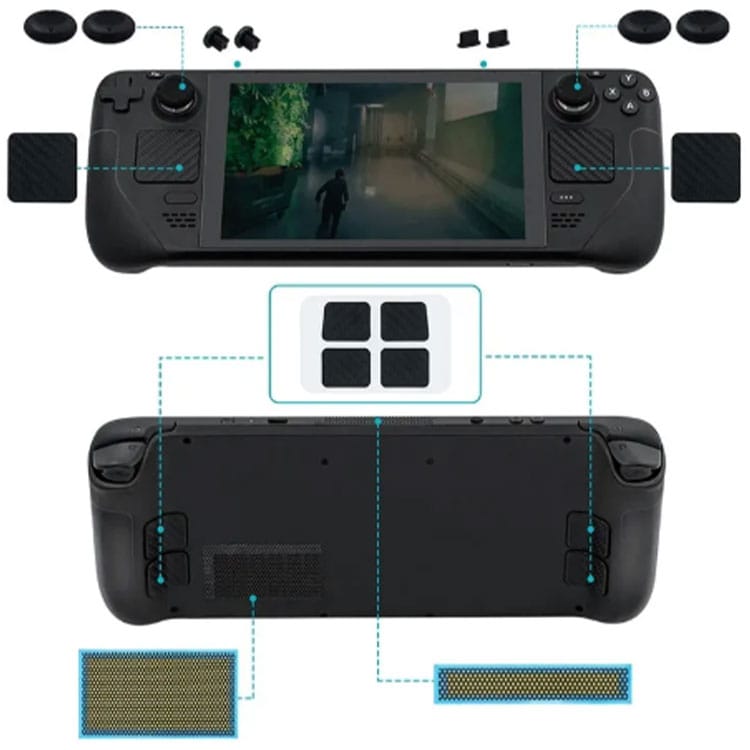 pgtech-5-in-1-protective-kit-for-steam-deck-gallery01 خرید پک محافظتی PGTECH 5 in 1 مخصوص Steam Deck