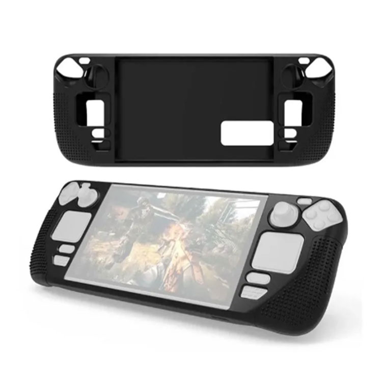 pgtech-gp-802-silicone-case-for-steam-deck-black-gallery03 خرید محافظ سیلیکونی PGTECH مدل GP-802 مخصوص Steam Deck مشکی
