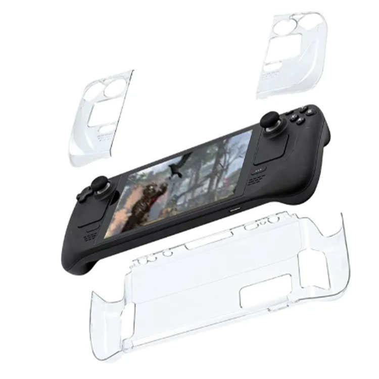pgtech-gp-806-crystal-case-for-steam-deck-gallery02 خرید کیس محافظ کریستالی PGTECH مدل GP-806 مخصوص Steam Deck