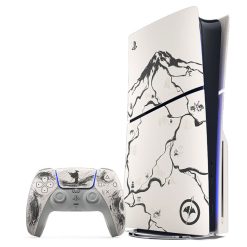 خرید کنسول PS5 Slim Ghost of Yotei Black Limited استاندارد سفید