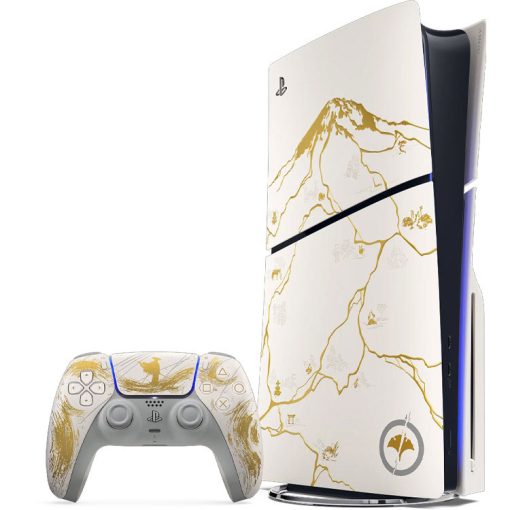 خرید کنسول PS5 Slim Ghost of Yotei Gold Limited استاندارد