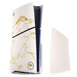 خرید فیس پلیت مخصوص PS5 طرح Slim Ghost of Yotei Gold Limited