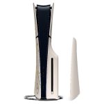 خرید فیس پلیت مخصوص PS5 طرح Slim Ghost of Yotei Gold Limited