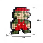 خرید لامپ پیکسلی رترو طرح Super Mario Bros