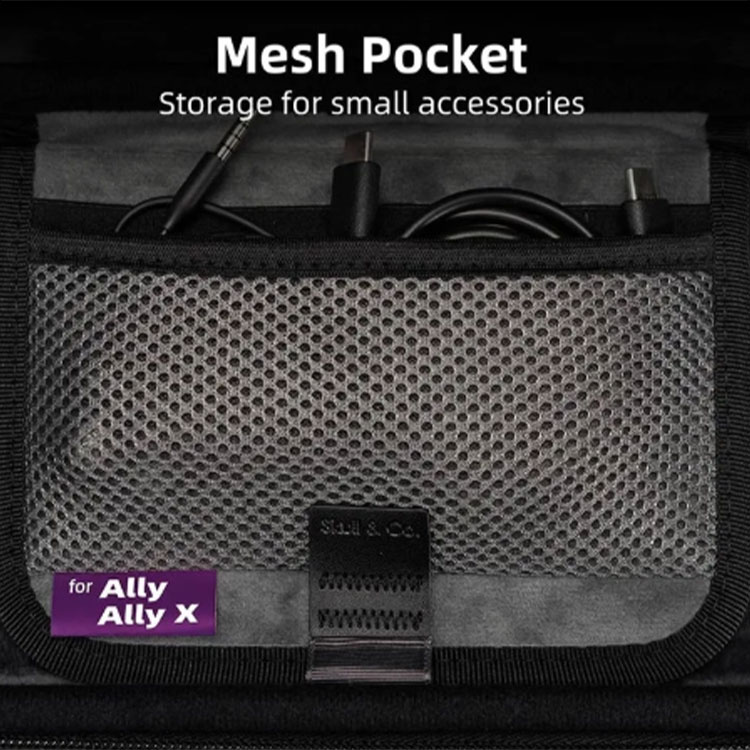 skull-and-co-denim-carrying-case-for-asus-rog-ally-gray-gallery02 خرید کیف Skull and Co Denim مخصوص Asus ROG Ally خاکستری
