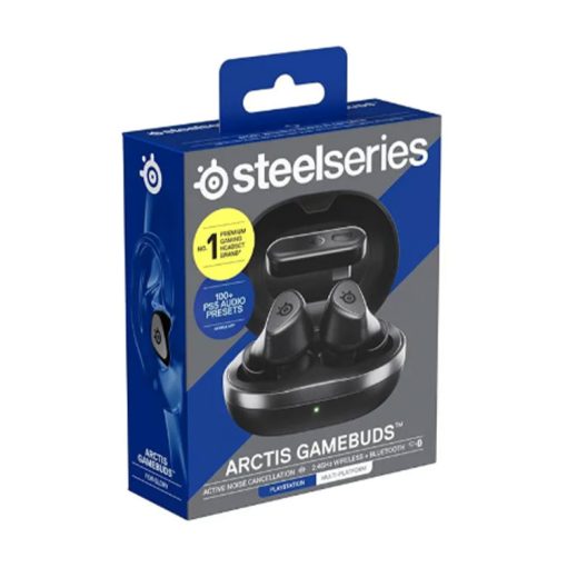 خرید ایرباد بی‌سیم SteelSeries Arctis GameBuds PS5 مشکی