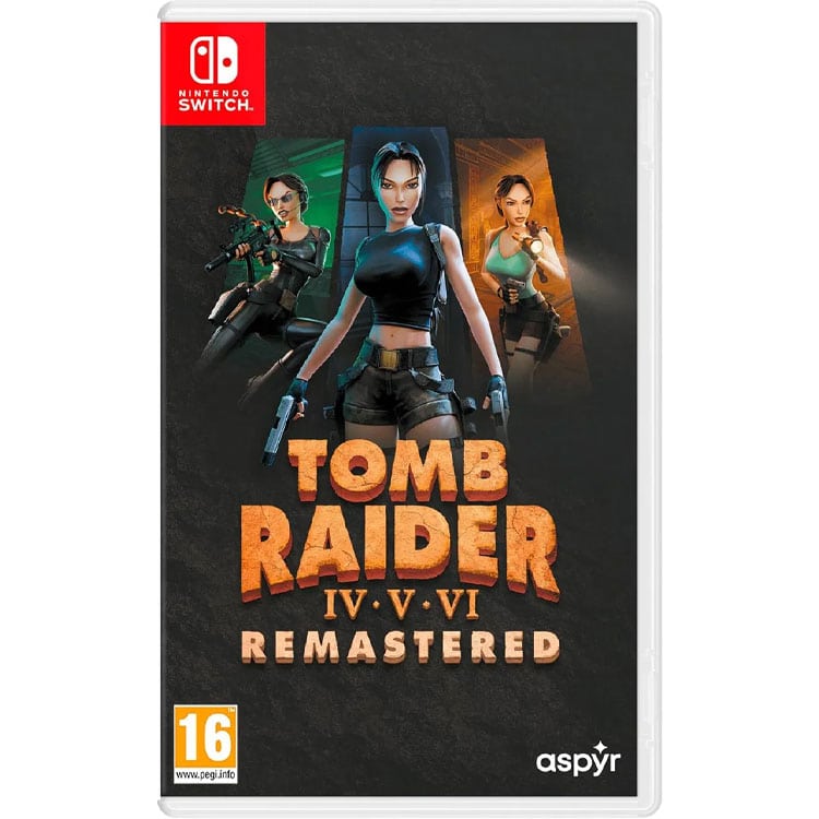 tomb-raider-4-6-remastered-nintendo-switch-game خرید بازی Tomb Raider 4-5-6 Remastered برای نینتندو سوییچ