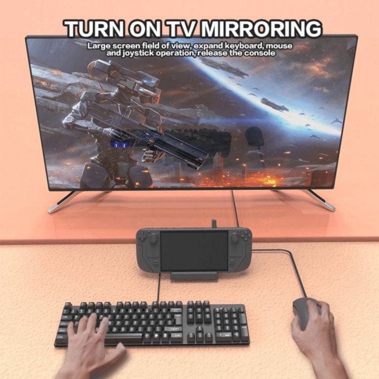 topwolf-docking-station-for-steam-deck-gallery02 خرید داک TopWolf مخصوص Steam Deck